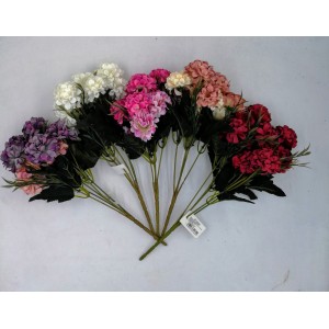 FLOR CRISANTEMO C/5 -PEQUENO