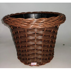 VASO PLÁSTICO GR. ORQUIDEA C/BORDA