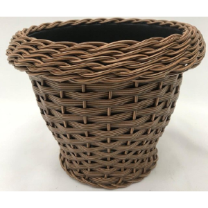 VASO PLÁSTICO MED. C/BORDA