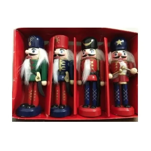 SOLDADO QUEBRA NOZES C/4 P?S NTA0154 12CM