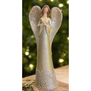 RESINA ANJO AC116 DOURADO 21CM
