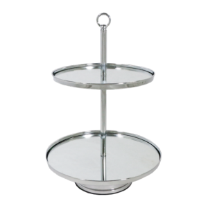 DOCEIRA REDONDA QA-056 2 ANDARES METAL 30X40CM