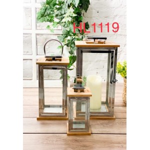 LANTERNA HL1119 C/3 PÇS METAL