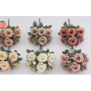 ROSA C/7+4 BOT?ES HD9480 MESCLADO