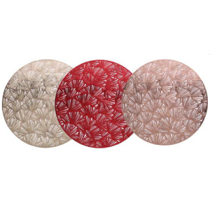 JOGO AMERICANO AMERX REDONDO METALIZADO 38CM