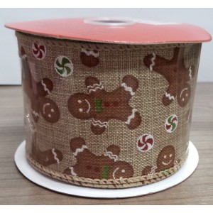 FITA NATALINA  GINGERBREAD MAN