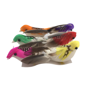 PASSARINHO DECORATIVO C/6 PÇS SY0006C