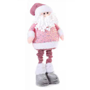 BONECO NATALINO NTD15001 TECIDO EXPANSIVEL ROSA