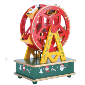 CAIXA MUSICAL NATALINA  RODA GIGANTE