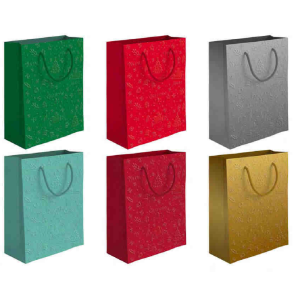 SACOLA P/PRESENTE ALTO RELEVO  NATALINA