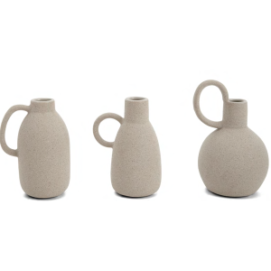 KIT VASOS CERÂMICA 17561 TRIO MINI