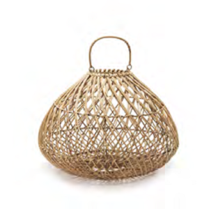LANTERNA RATTAN 14674 BOJUDA 28X40CM