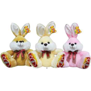 COELHO PELÚCIA FEC7061 PATA FELIZ PÁSCOA