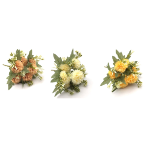 CRISANTEMO FLOCADO  C/7 GALHOS