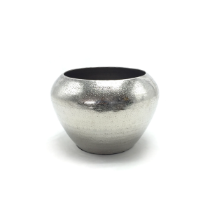 VASO ALUMINIO  LAMIA PRATA  MEDIA