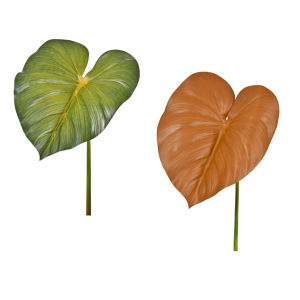 FOLHA UNIOTARIA  DE FILODENDRO  EM PVC