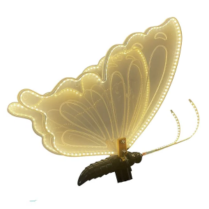 BORBOLETA DECORATIVA COM MOVIMENTOS NAS ASAS  M