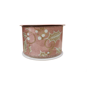 FITA NATALINA COM GLITER