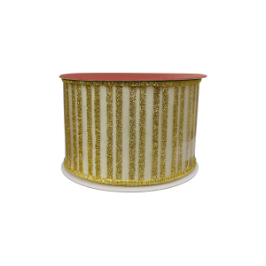 FITA NATALINA LINHAS DOURADAS