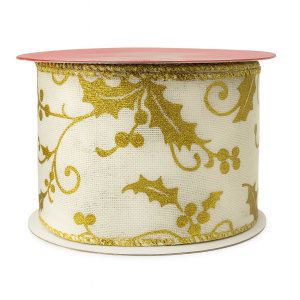 FITA NATALINA AZEVINHO DOURADA