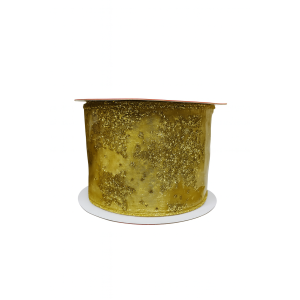 FITA NATALINA FLOCOS COM  GLITER