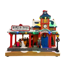 CENARIO  NATALINO  ESTAÇÃO TREM