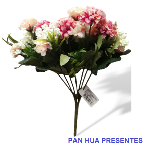 FLOR CRISANTEMO COM ISOPOR